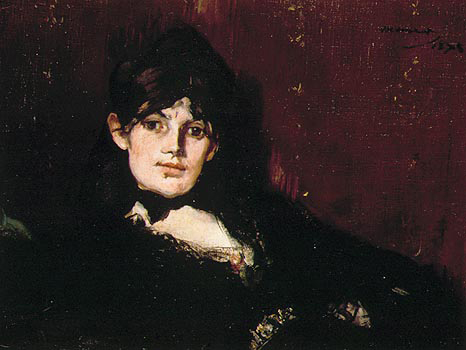 Postkarte Berthe Morisot Julie spielt Violine 
