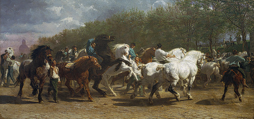 Rosa Bonheur, The Horse Fair (1853-55)