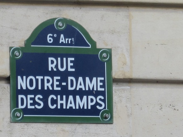 rue Notre Dame des Champs, a narrow winding road through Montparnasse which earned its title as "the royal road of painting" because of all the famous French artists who lived there, including Bouguereau,  Courbet and Carolus-Duran.
