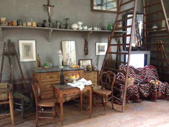 The interior of Cézanne's studio