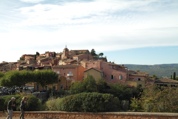 The town of Roussillon