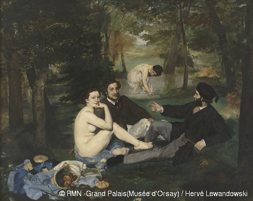 Edouard Manet, Le Déjeuner Sur L'Herbe (1863), Musée d'Orsay